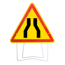 Panneau de signalisation chaussée rétrécie longueur 1000mm - AK3 