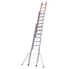 Echelle ISOLEX COULISSE À CORDE 3 PLANS 2m98 x 6m89 TUBESCA