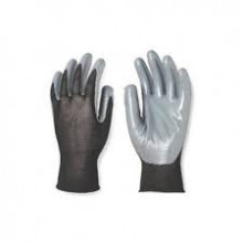 Gants nitrile à dos aéré